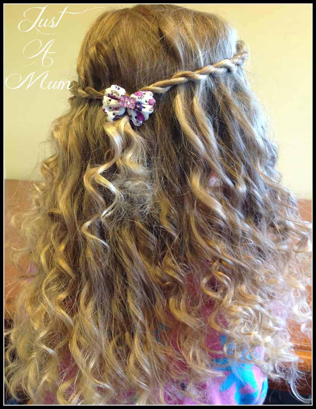 Ringlet ‘Rag’ Curls Hair Tutorial Just a Mum