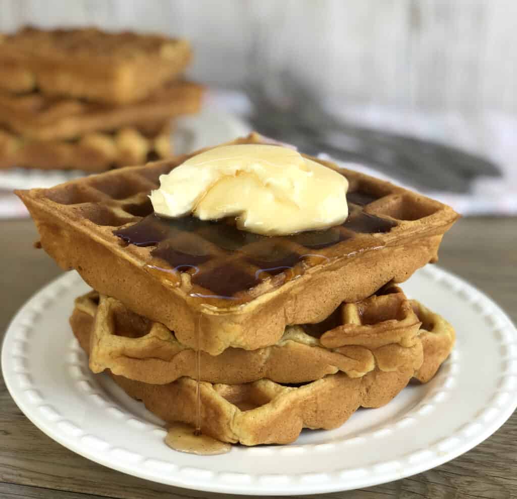 The Best Waffle Recipe Just A Mum S Kitchen