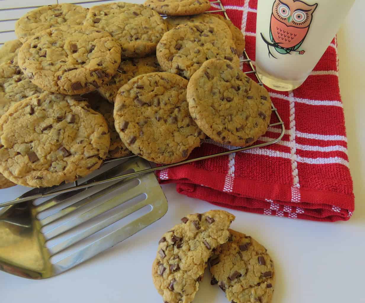 Just a Mum's Best Ever Chewy Chocolate Chip Cookies