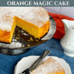 Easy Magical Orange Cake Recipe Pinterest Pin