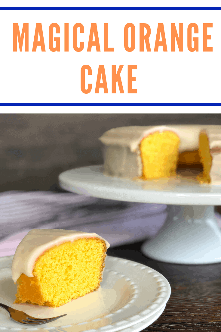 Magical Orange Cake Pinterest