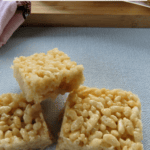 Quick No-Bake Honey Rice Bubble Slice Recipe Pinterest Pin