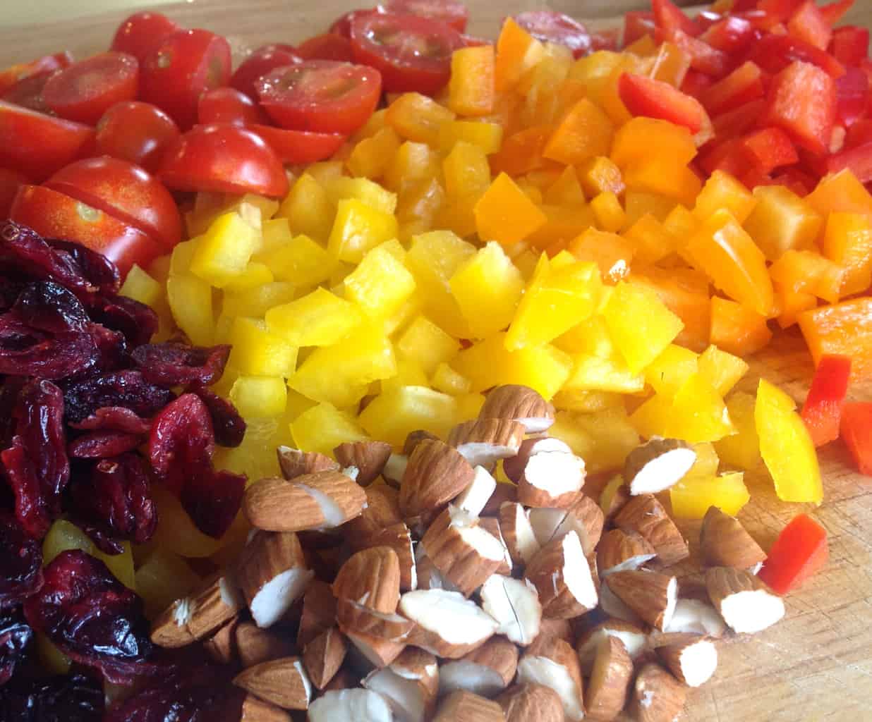 Summer Pasta Salad ingredients Just A Mum