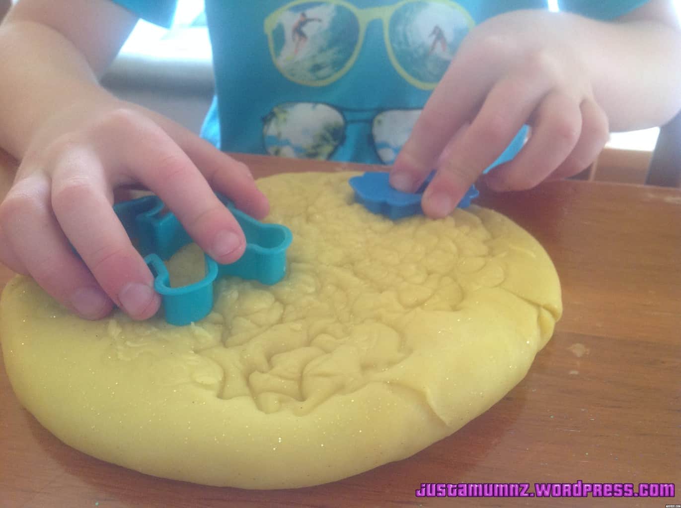 No Salt Playdough - Just a Mum's Kitchen