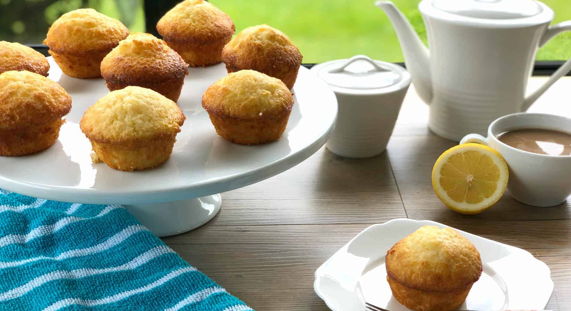 Just A Mum Crunchy Lemon Muffins 