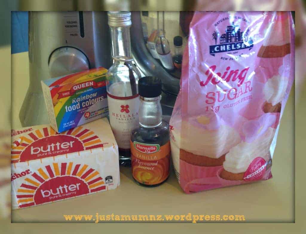 Buttercream Icing Ingredients