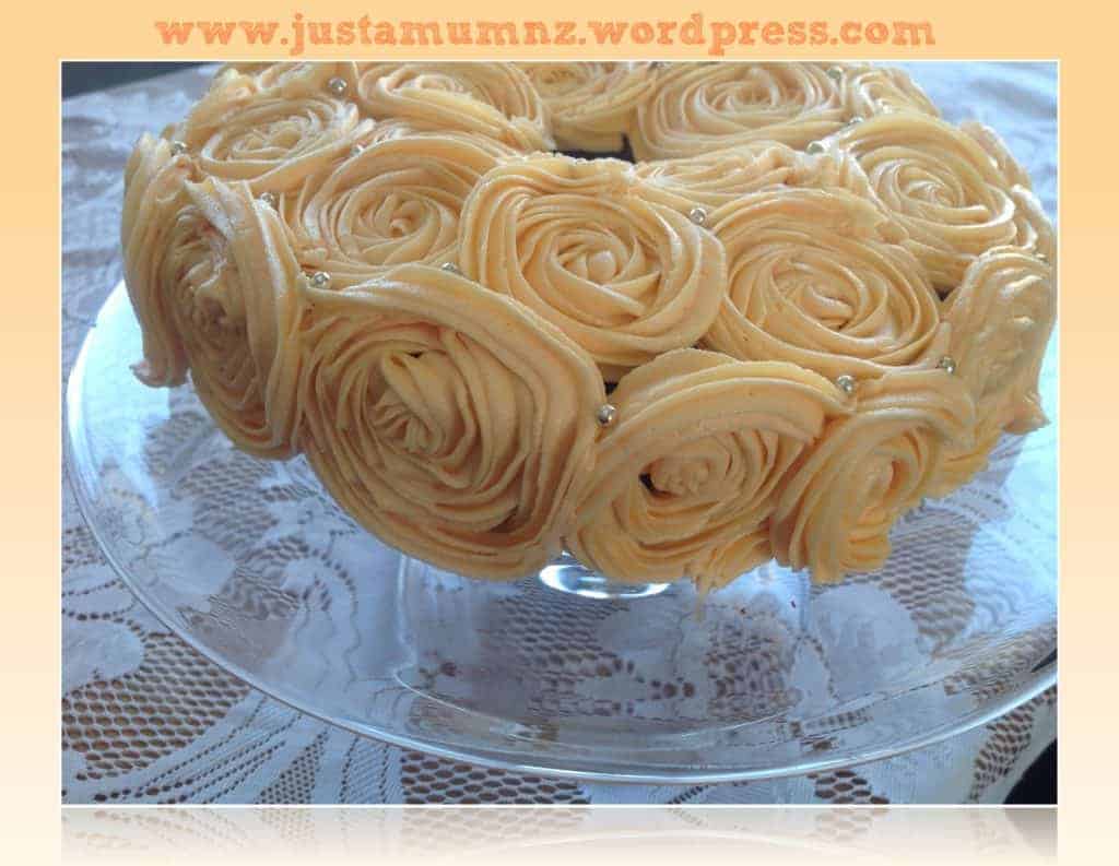 Buttercream Icing on a cake