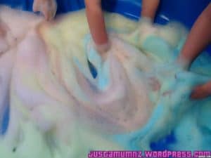 Rainbow Foam Soap
