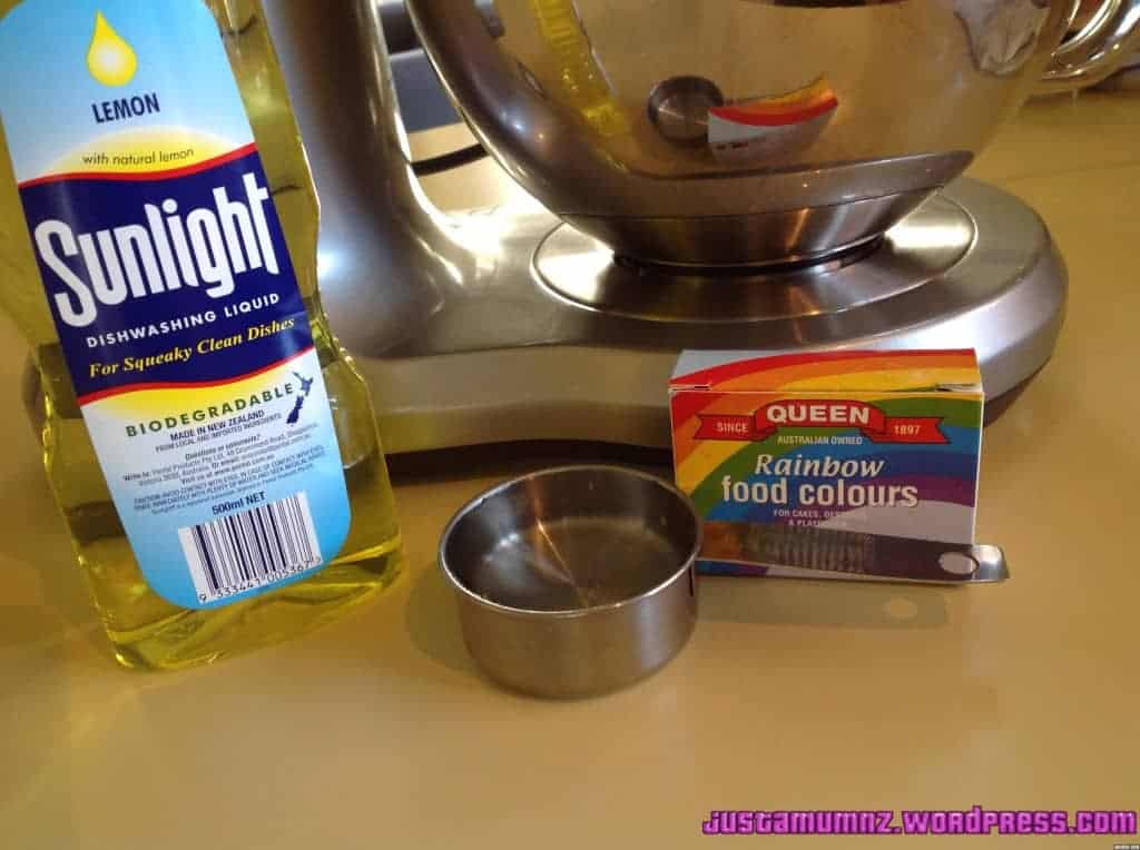 Rainbow Foam ingredients