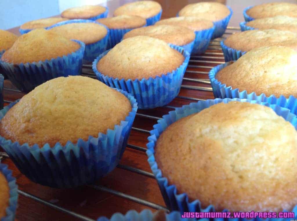 vanilla Cupcakes ready to be iced