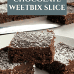 Chocolate Weetbix Slice (Easy No Bake Favourite) Pinterest Pin