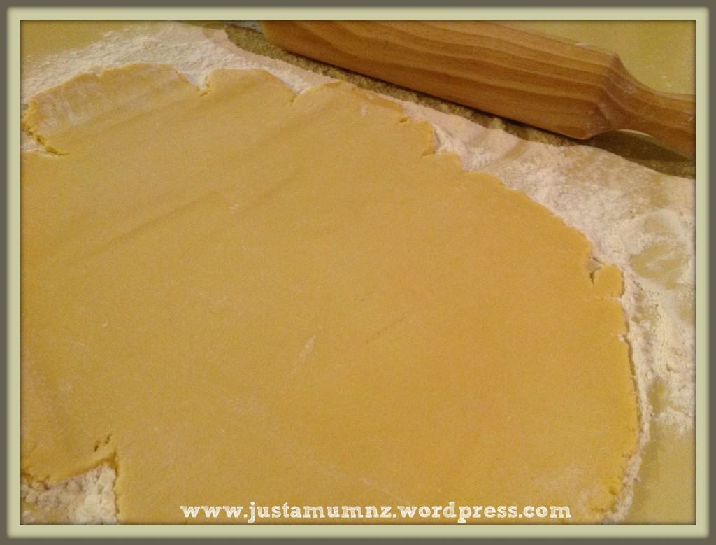 Rolled out Sweet Shortcrust Pastry 