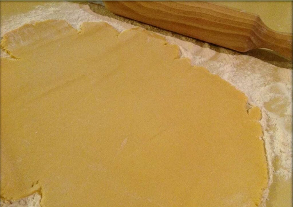 Rolled out Sweet Shortcrust Pastry 