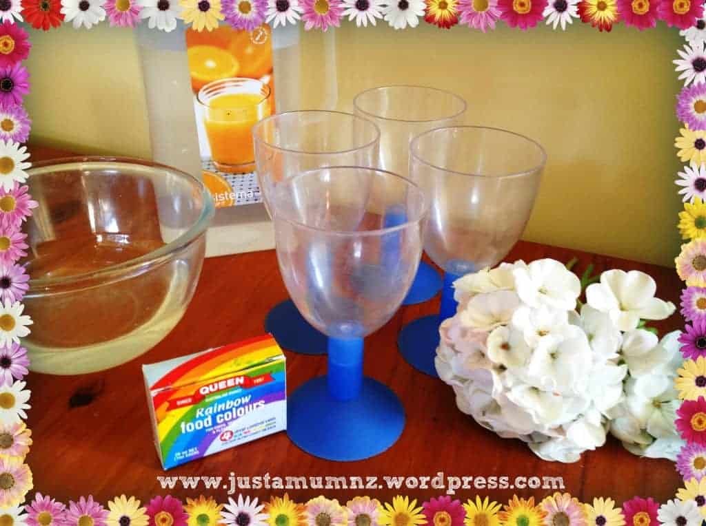 Coloured Flowers Equipment