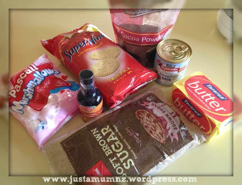 Marshmallow Slice Ingredients