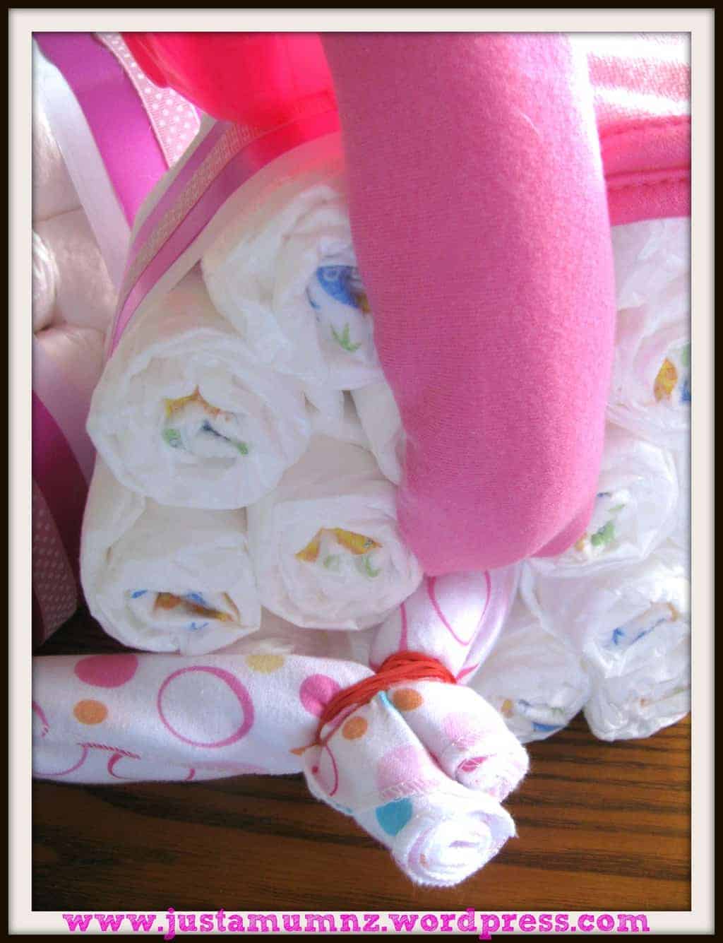 Gorgeous Baby Gift - Nappy Bike Tutorial - Just a Mum's Kitchen