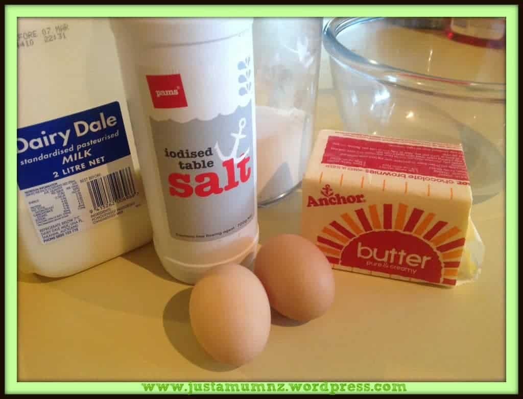 Traditional Pancakes Ingredients