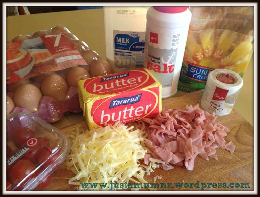 Savoury Nests Ingredients