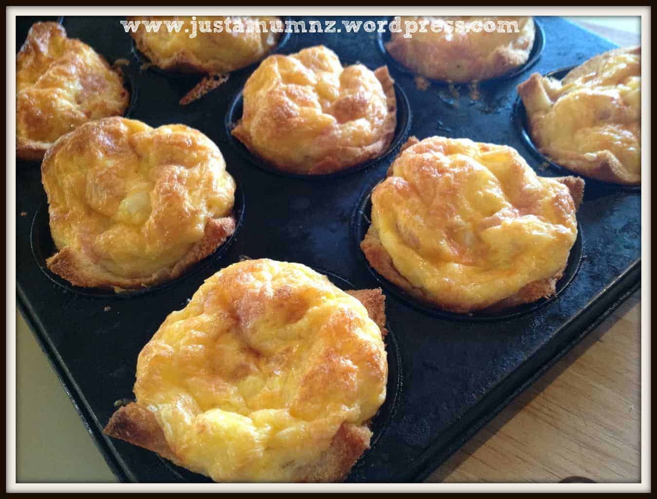Weekend Brunch - Savoury Bread Nests - Just a Mum's Kitchen