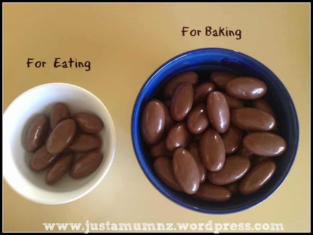 Clinkers split into for eating and for baking bowls