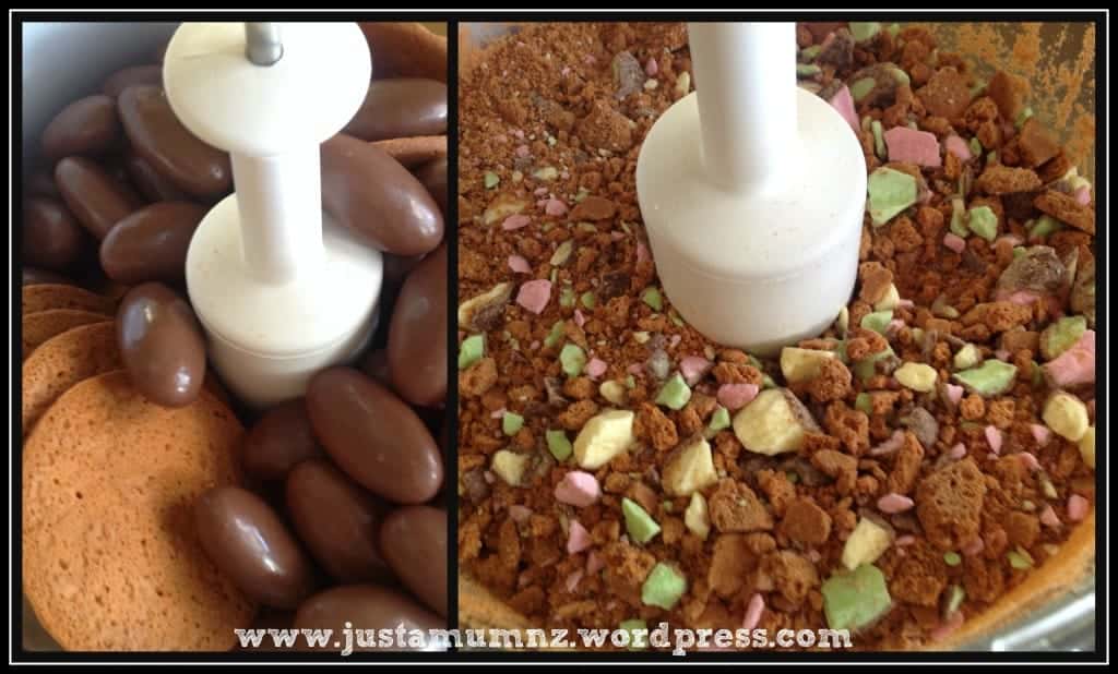 blitzing the clinkers and biscuits