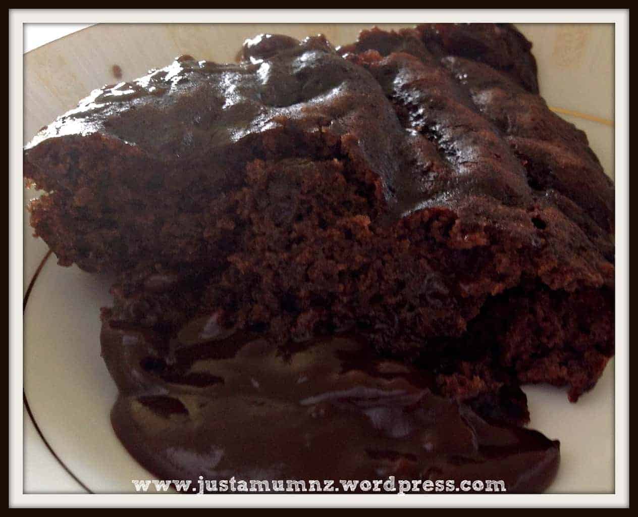 chocolate self saucing pudding 9