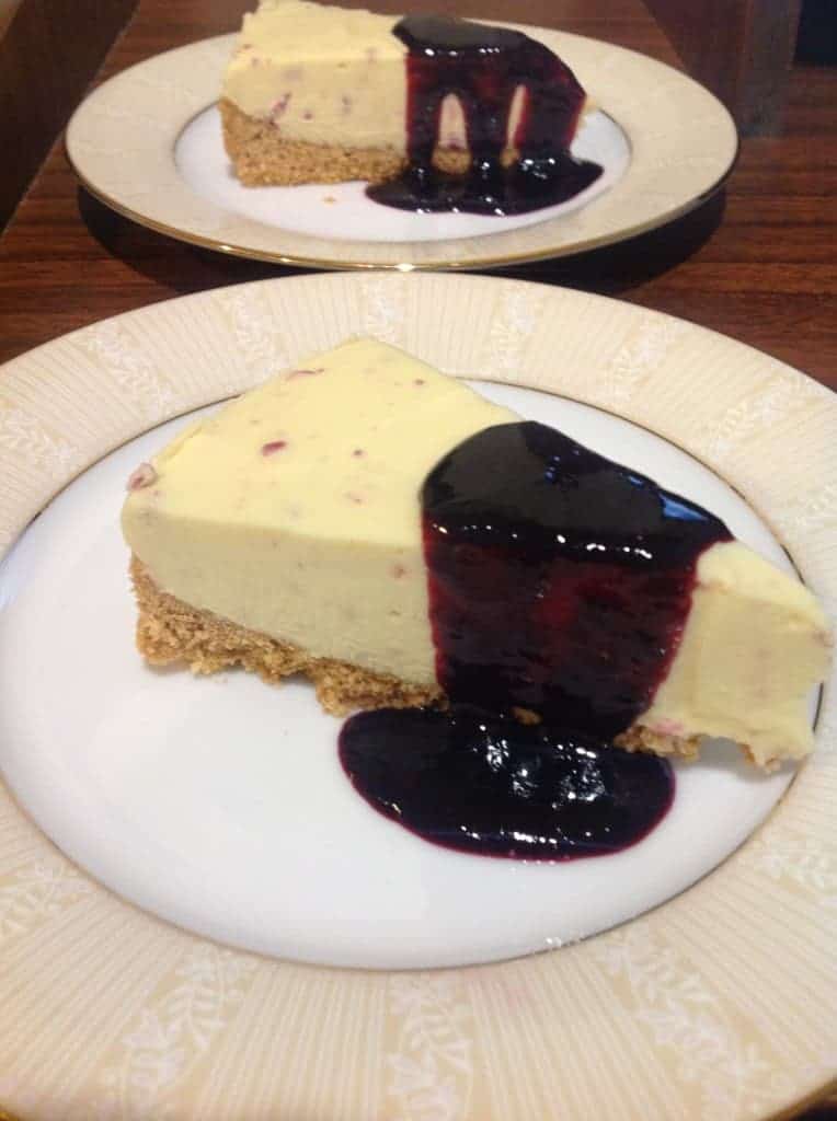 White Chocolate Cheesecake