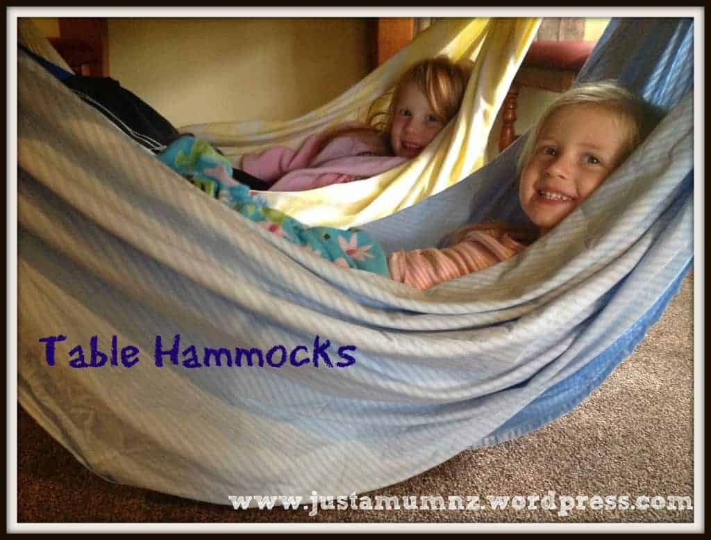 Using A Hammock Under My Desk 