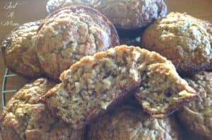 Apple Banana Carrot Oat Muffins 3