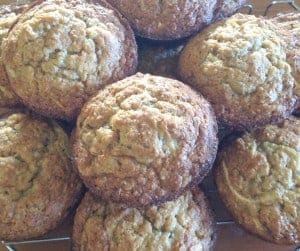 Apple Banana Carrot Oat Muffins 4