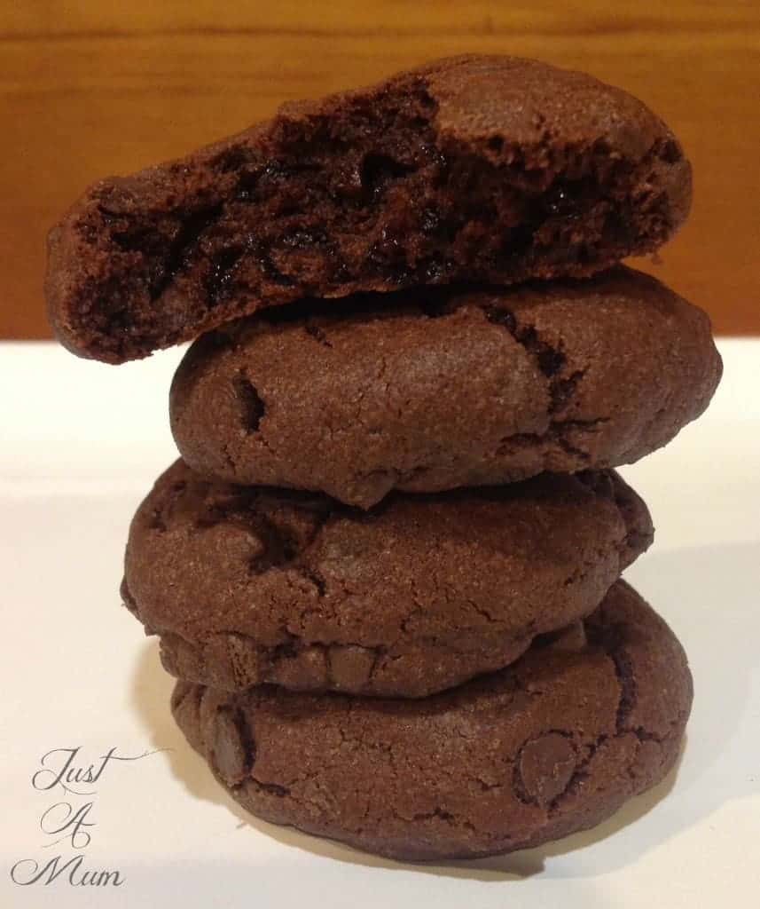 Chocolate Pudding Cookies 