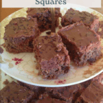Easy Grandma’s Chocolate Squares Recipe Pinterest Pin