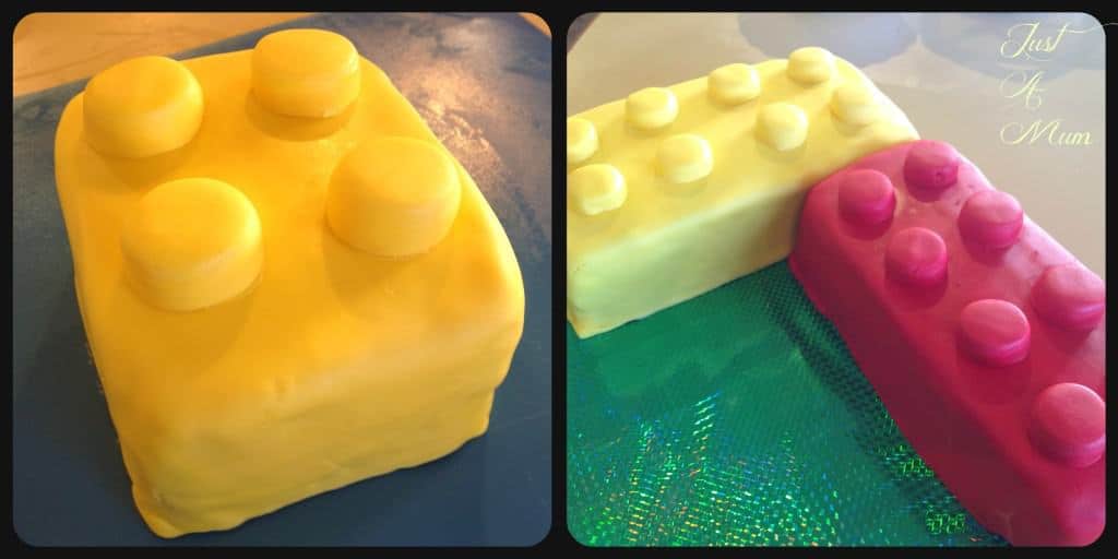 Lego Block Cake