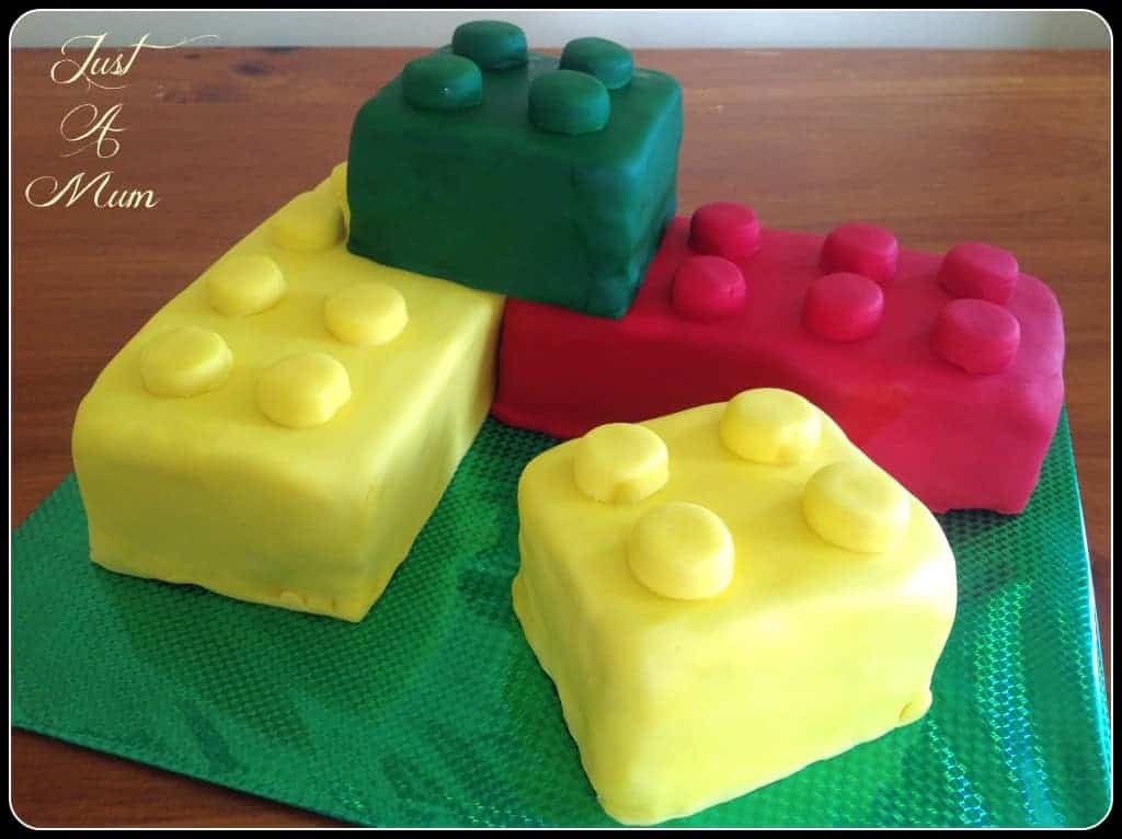 Lego Block Cake 