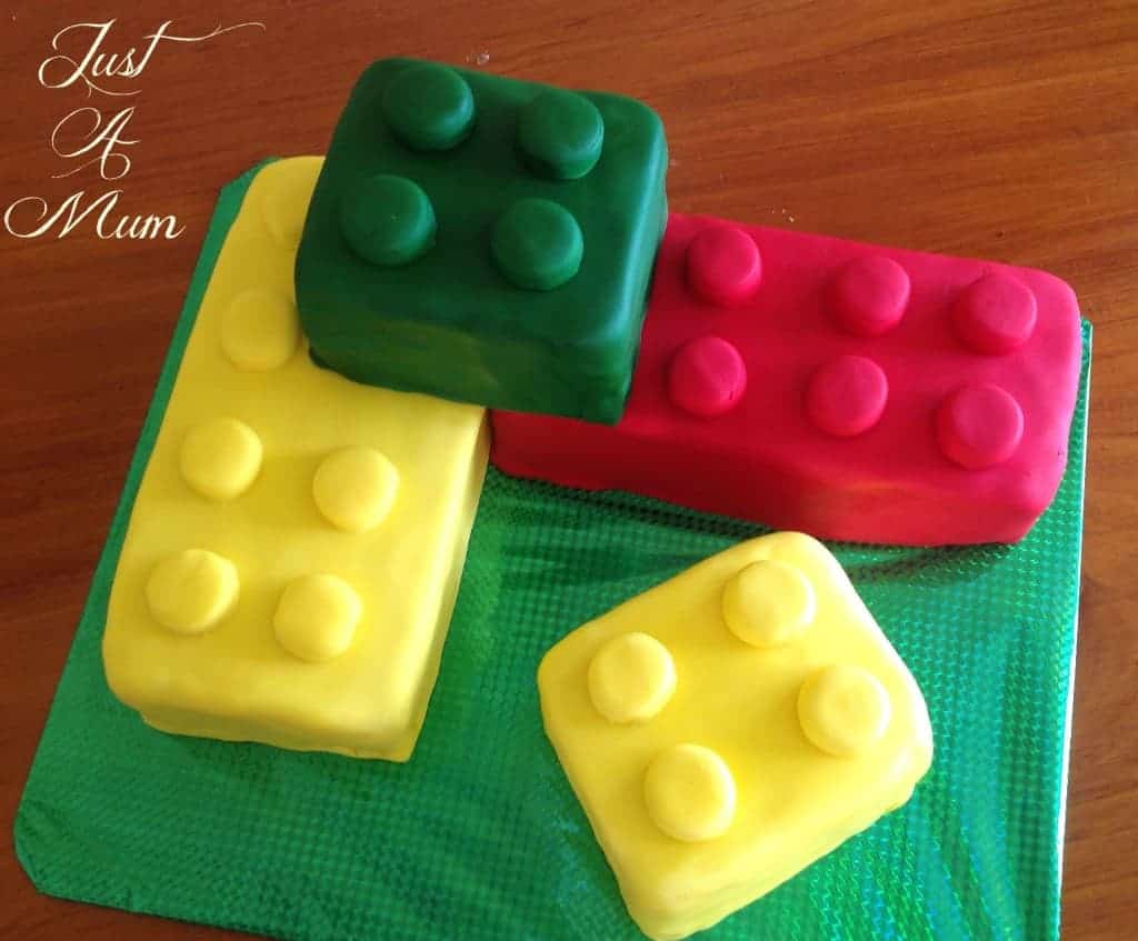 Lego Block Cake 