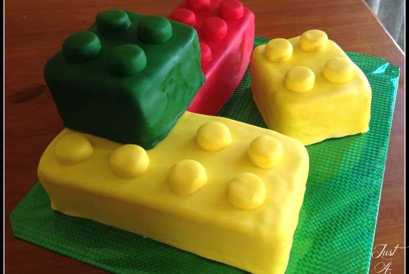 Lego Block Cake