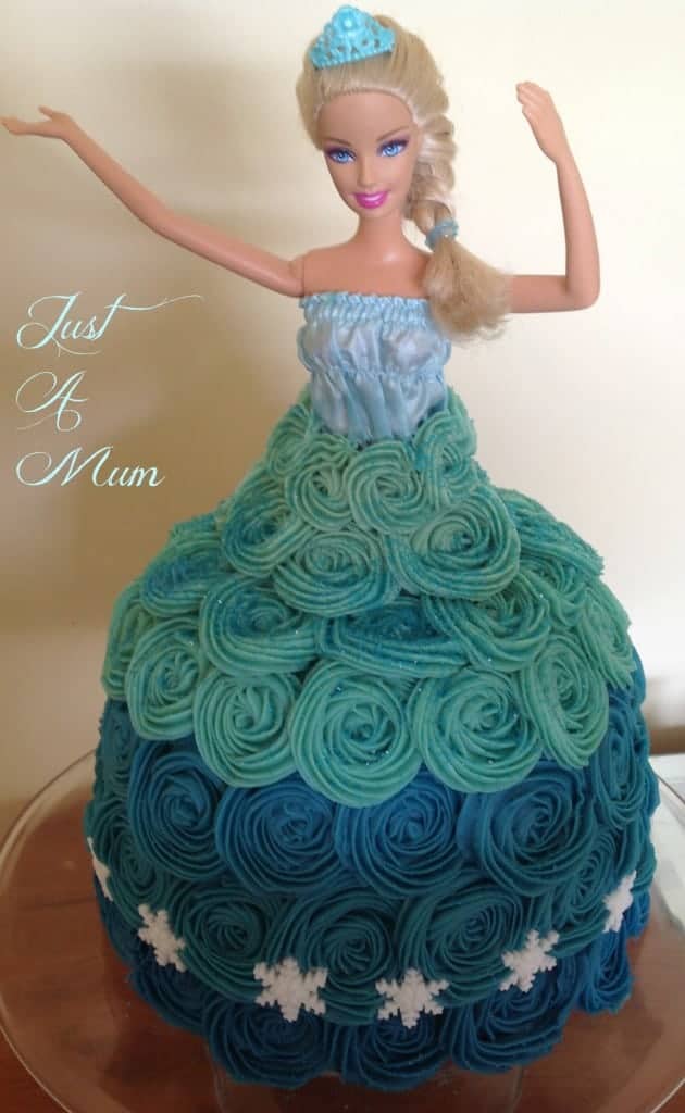 'Frozen' Princess Elsa Cake - Just a Mum's Kitchen