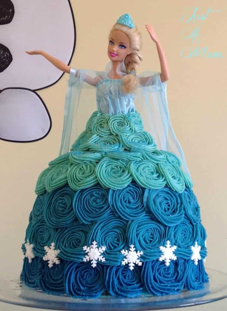 Princess Elsa Frozen Cake