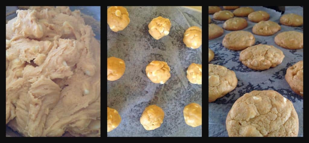 White Chocolate & Butterscotch Pudding Cookies 