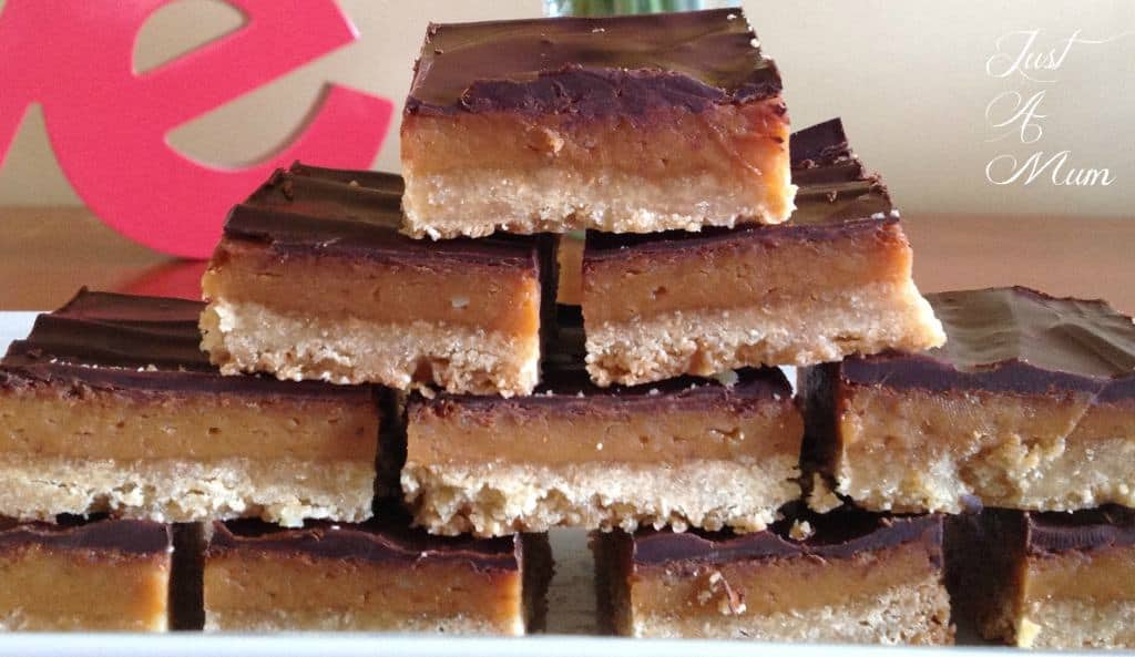 Chocolate Caramel Slice 