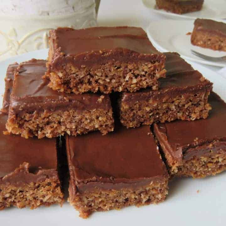 Chocolate Cornflake Coconut Slice