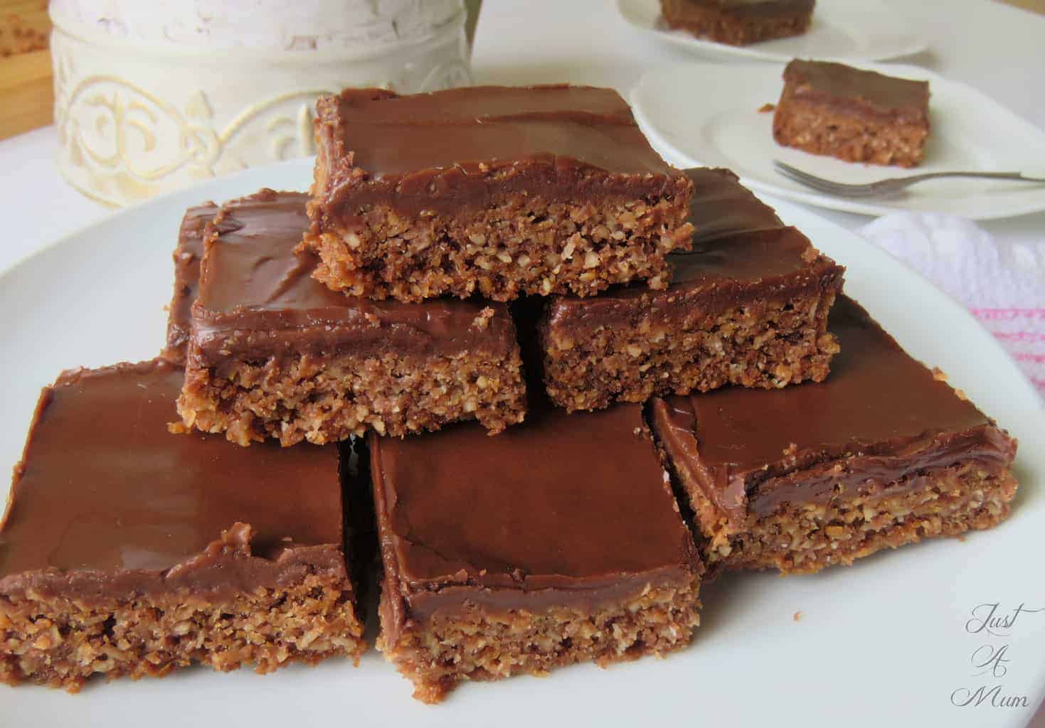 Delicious and Easy Chocolate Cornflake Coconut Slice