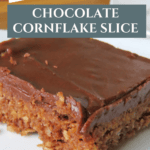 Easy Chocolate Cornflake Slice – No Bake and So Simple Pinterest Pin