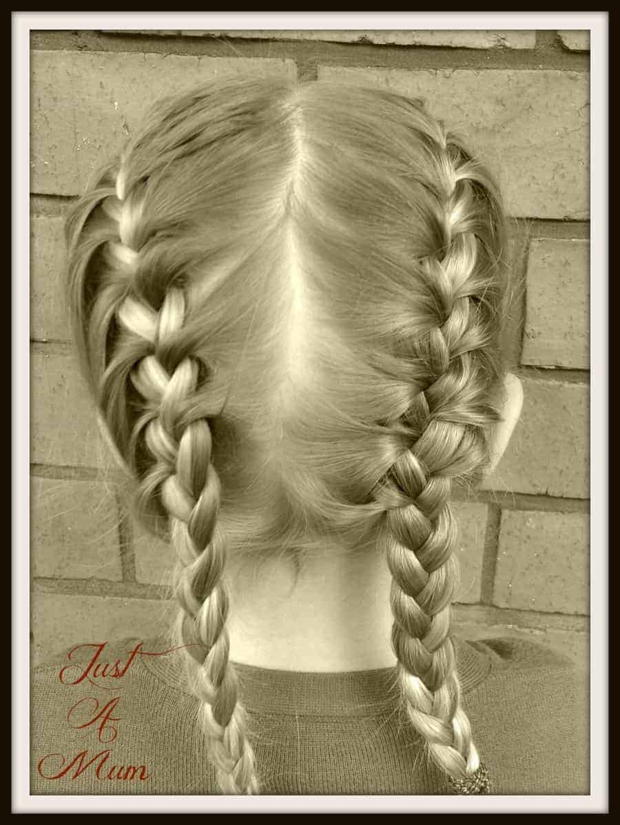 French Braid Tutorial Just A Mum Hairstyles Just A Mums Kitchen 8820