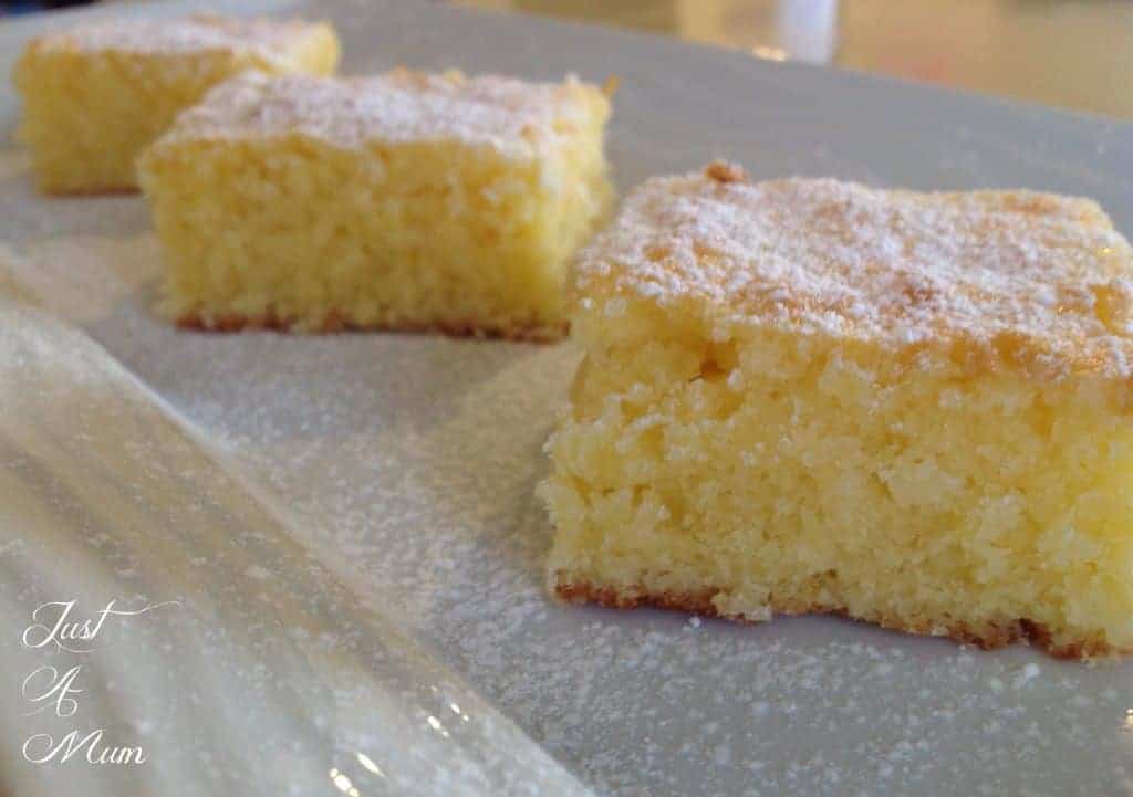 Just A Mum Lemon Coconut Slice 