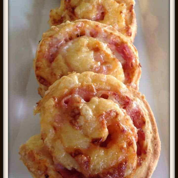 Hawaiian Pizza Scrolls