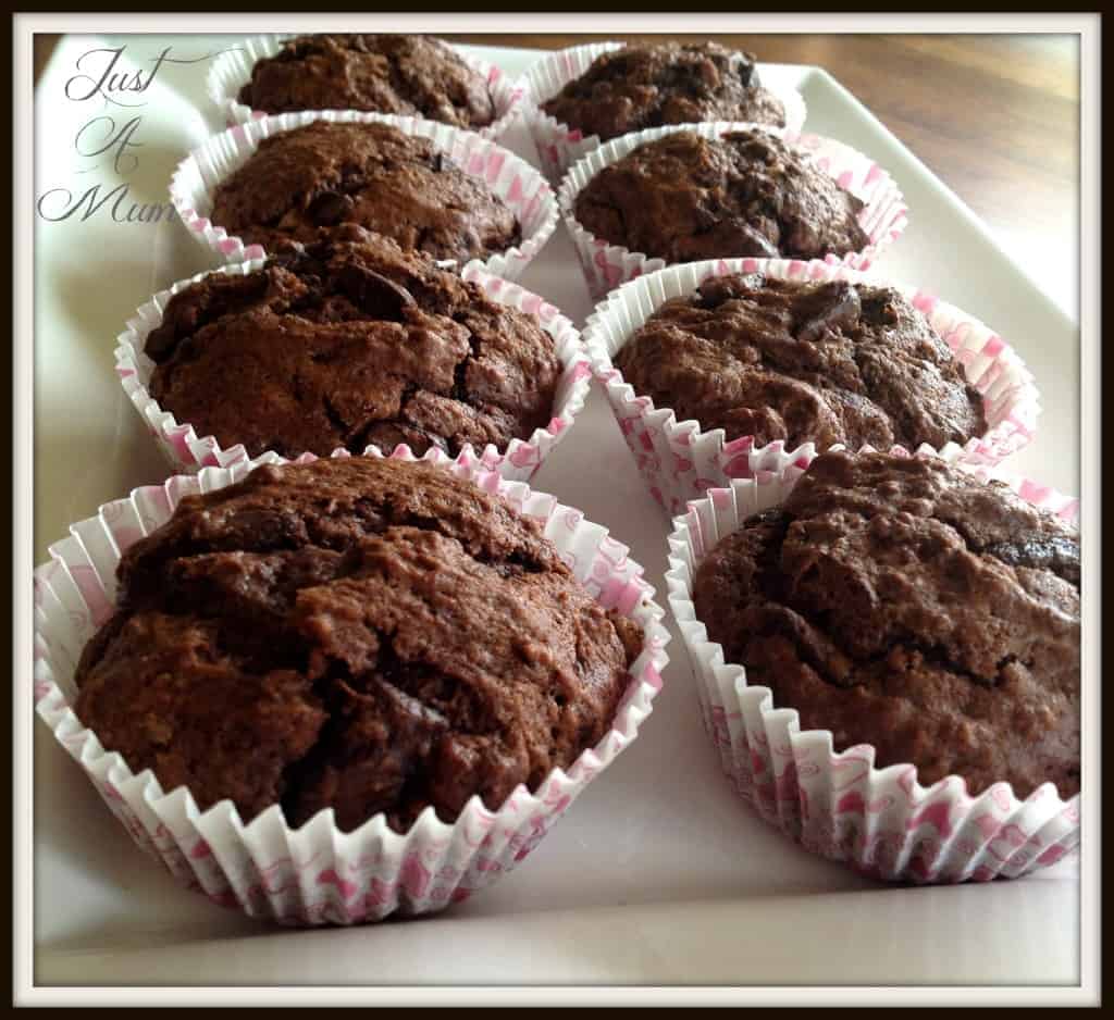 Double Chocolate Chip Muffins 