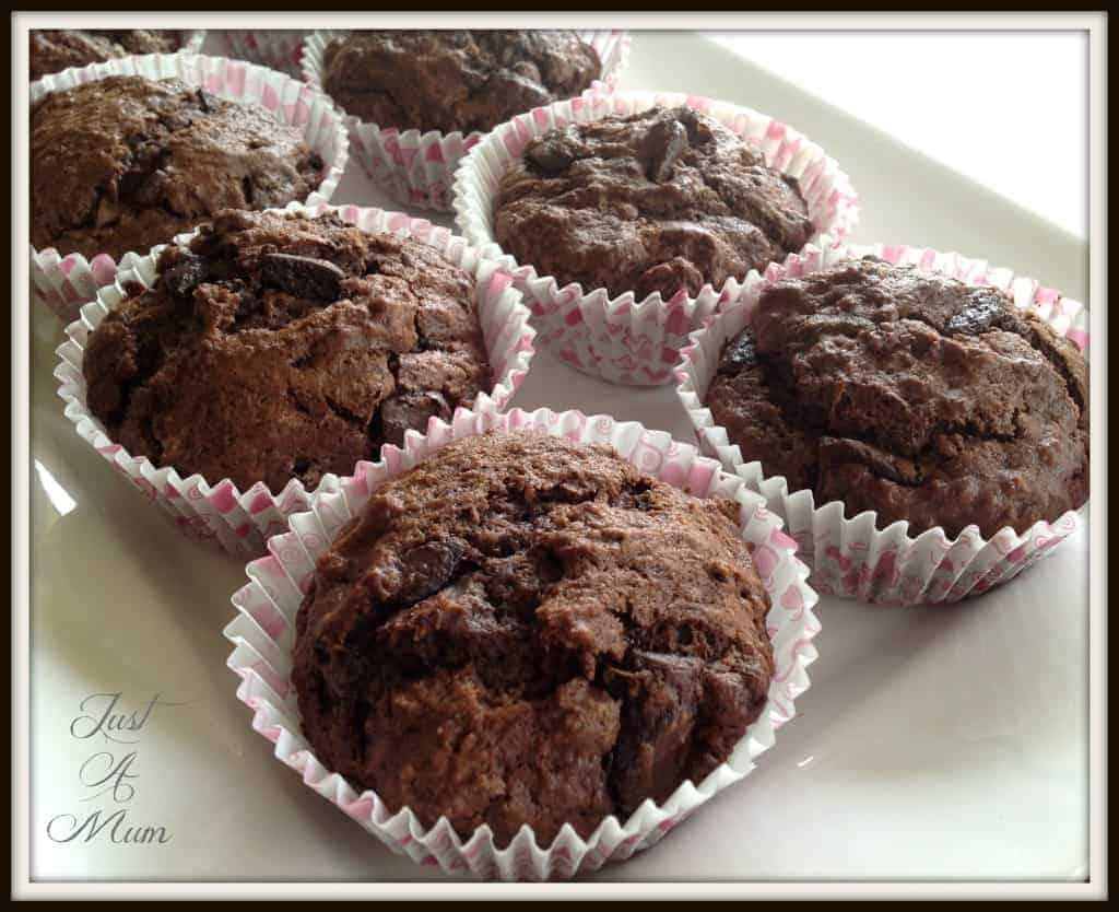 Double Chocolate Chip Muffins 