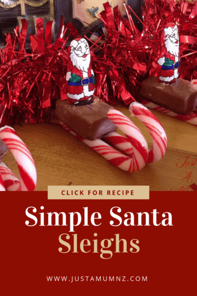 Santas Candy Cane Sleighs Just A Mum s Kitchen