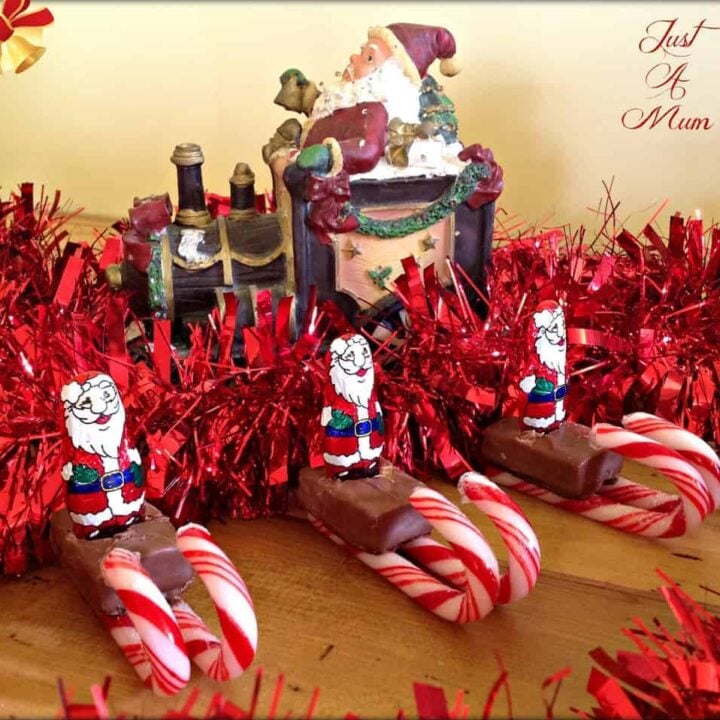 Santas Candy Cane Sleighs